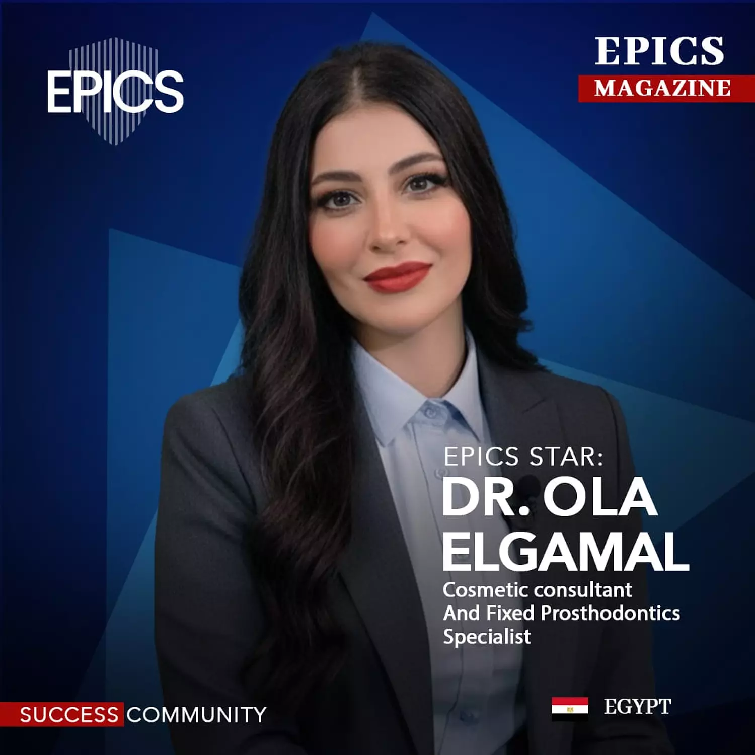 <p style="text-align: start">🎖️🌐 Dr. Ola ElGamal,(Story)_ Cosmetic consultant  And Fixed Prosthodontics Specialist.</p>