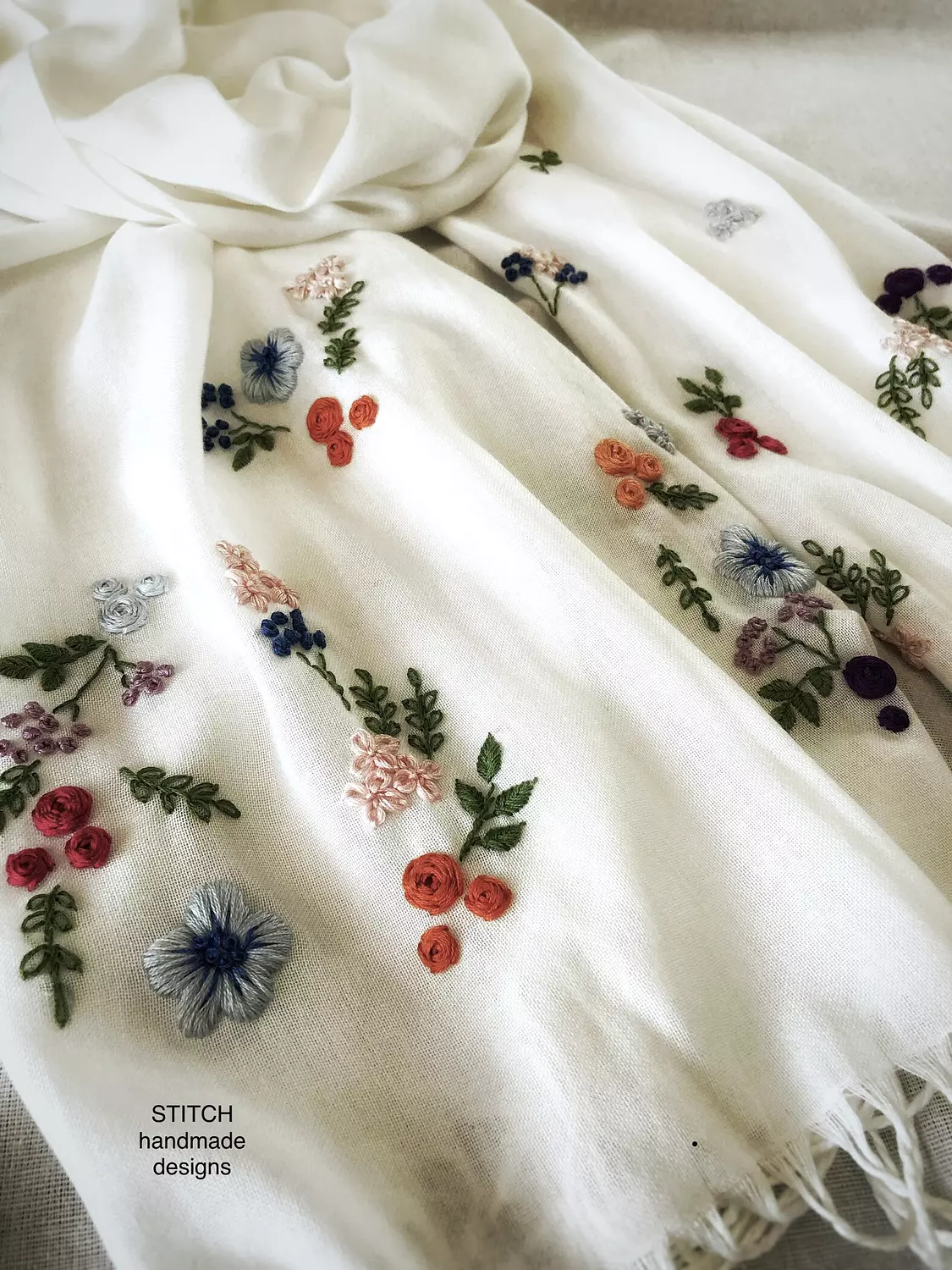 Blossom Pashmina Shawl 3