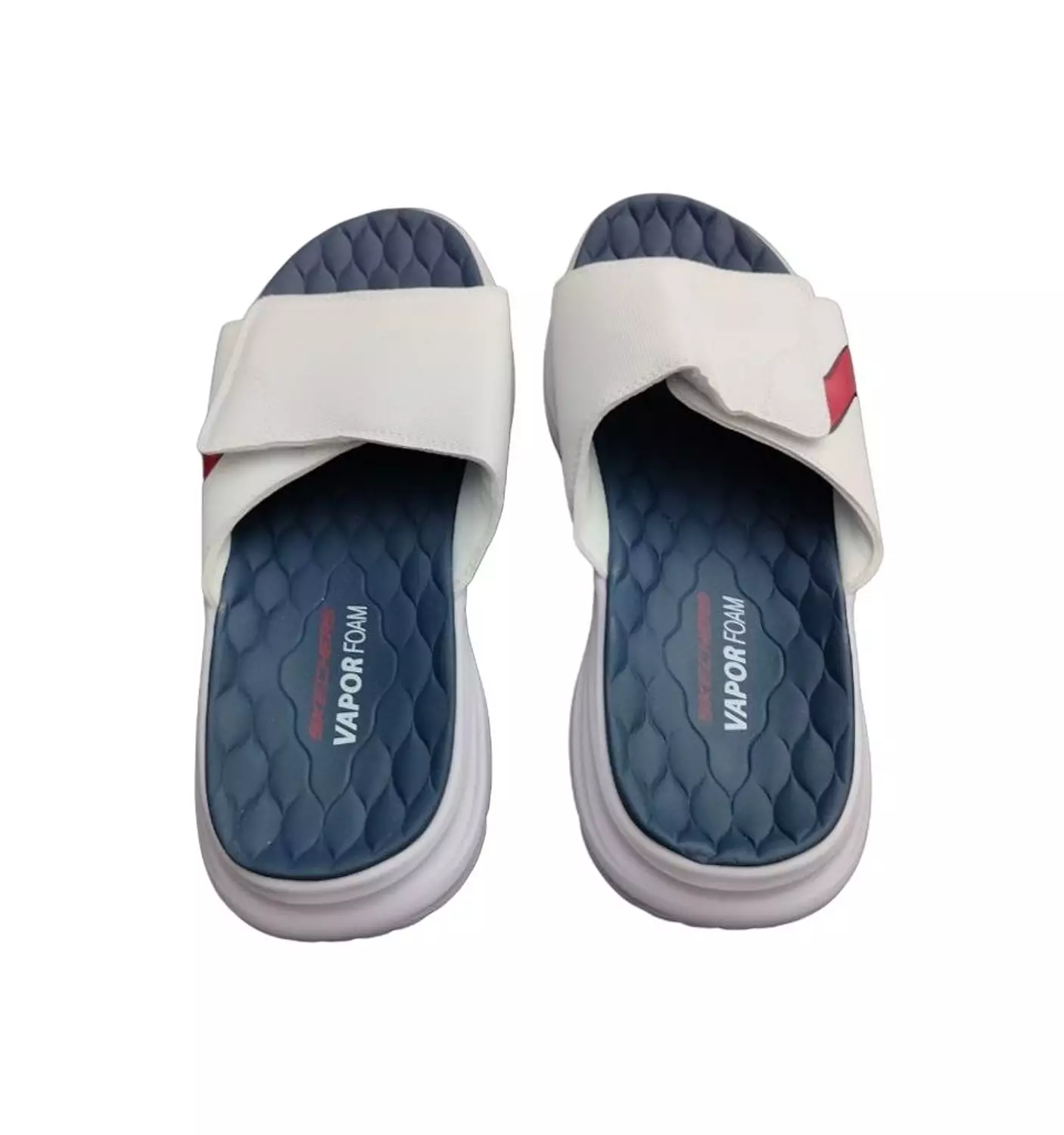Skechers Men's VAPOR FOAM Slipper White  5