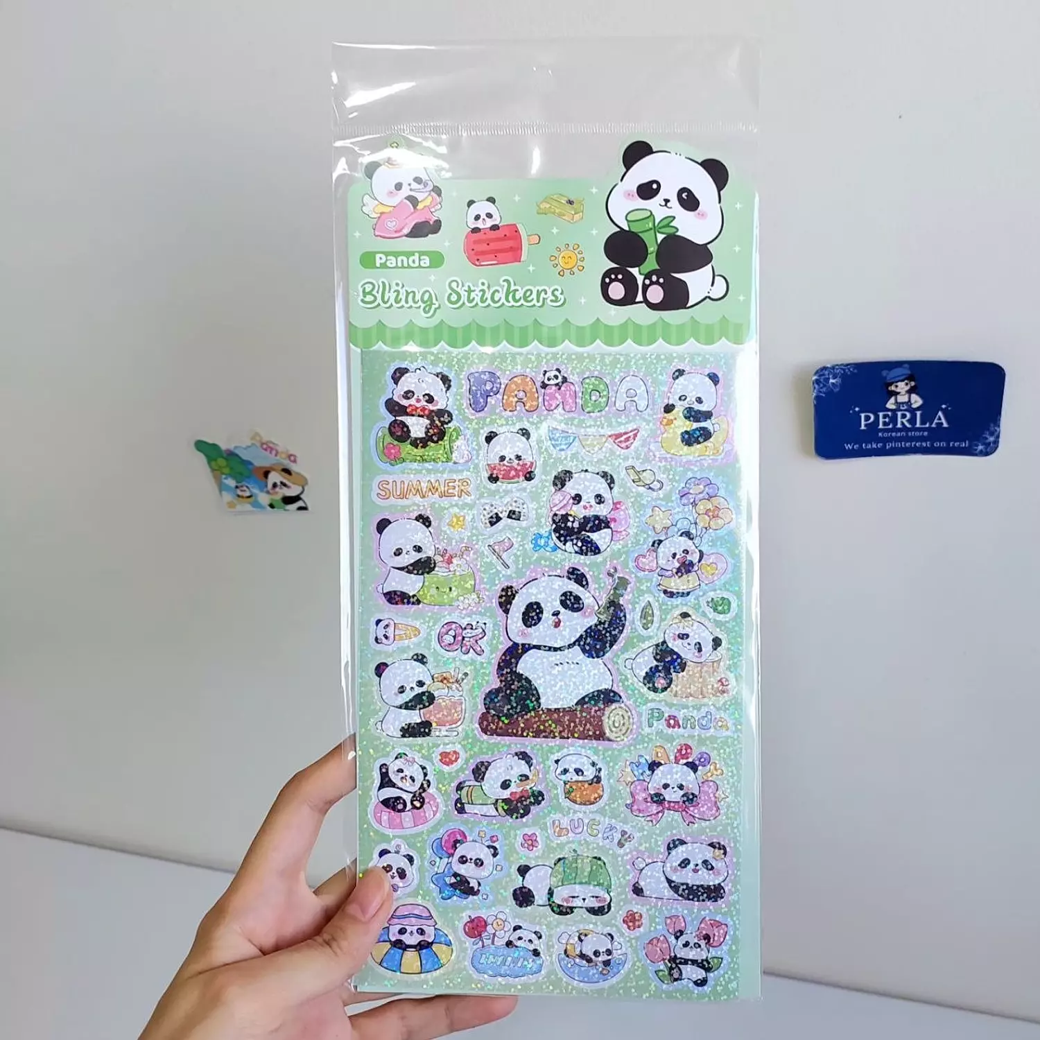 Glitter Cute Stickers  image