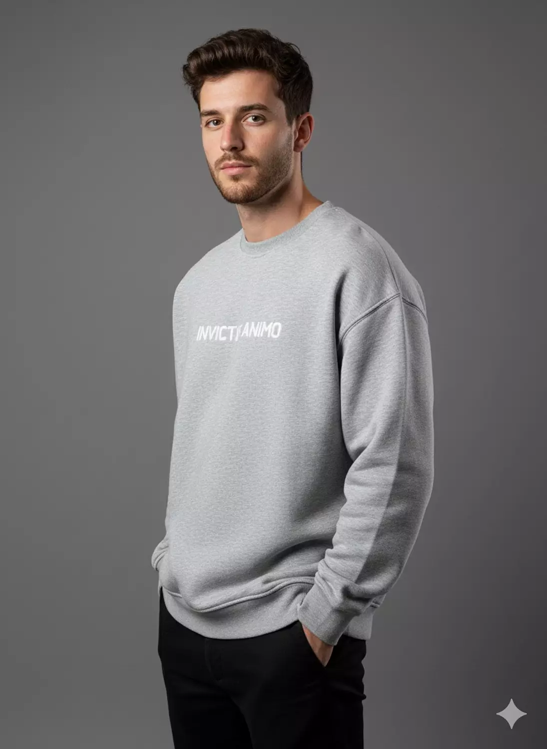 Premium Crewneck  _ Grey 4