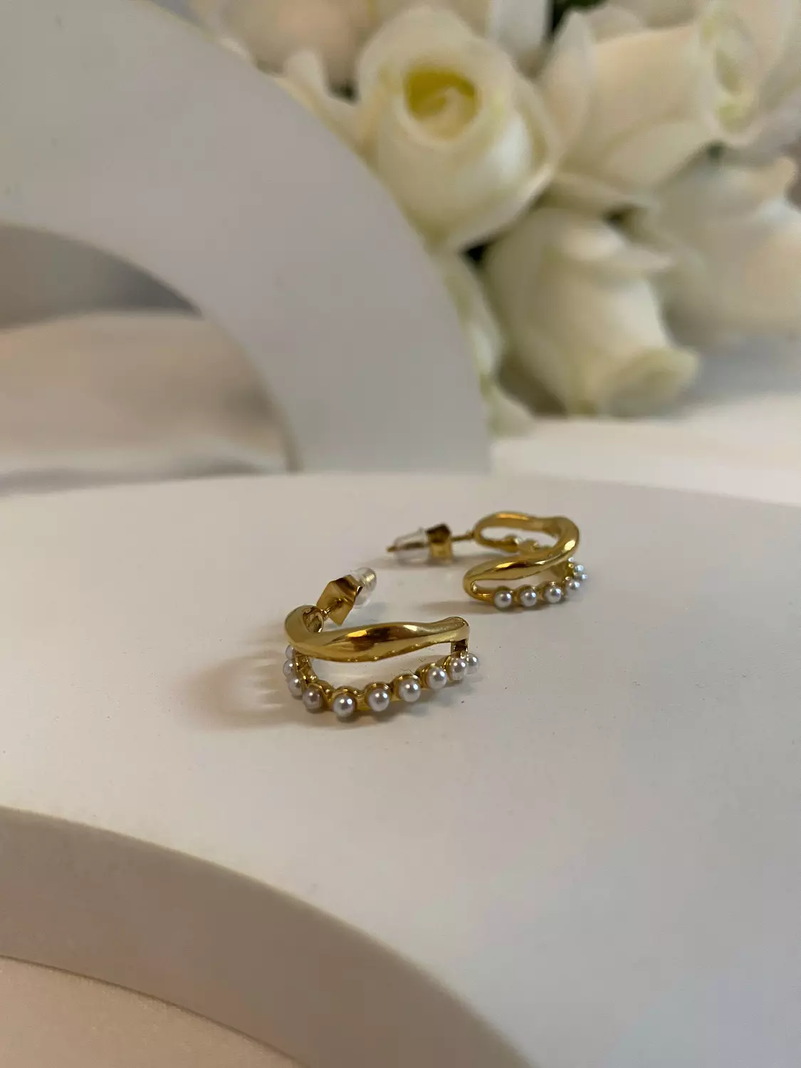 Pearly Layered Studs image
