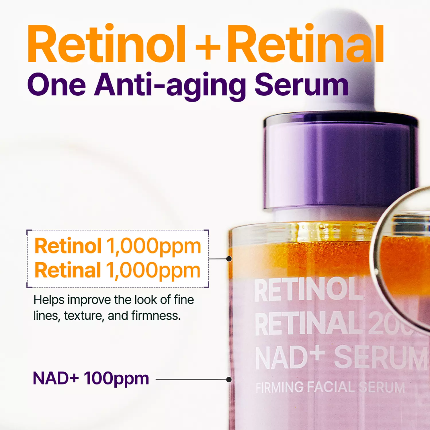 Purito SEOUL - Retinol Retinal 2000 NAD+ Serum 1