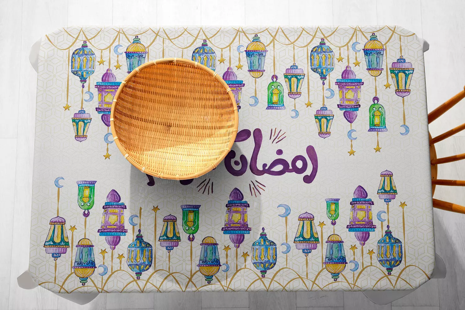 Fawanes & Ramadan Kareem Tablecover   image
