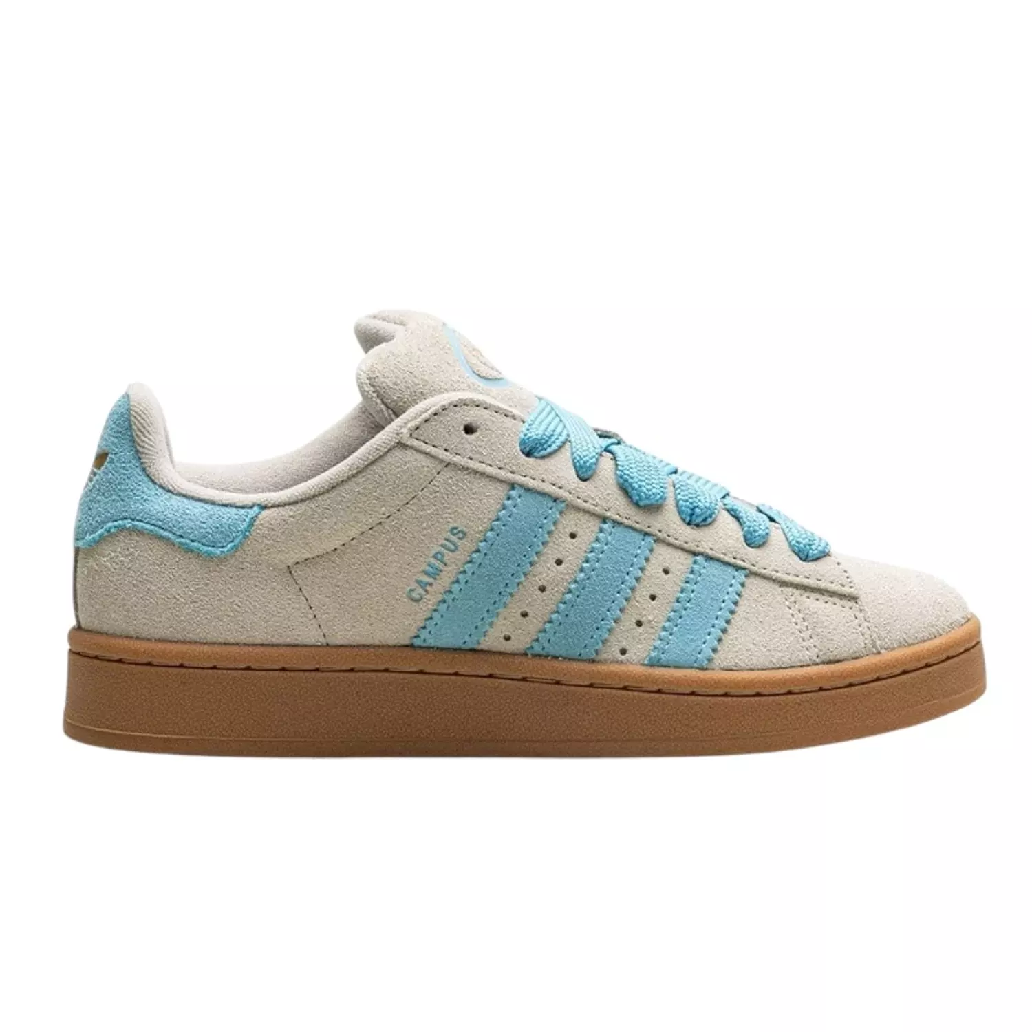 Campus 00s Sneakers In Gray/blue/gold image