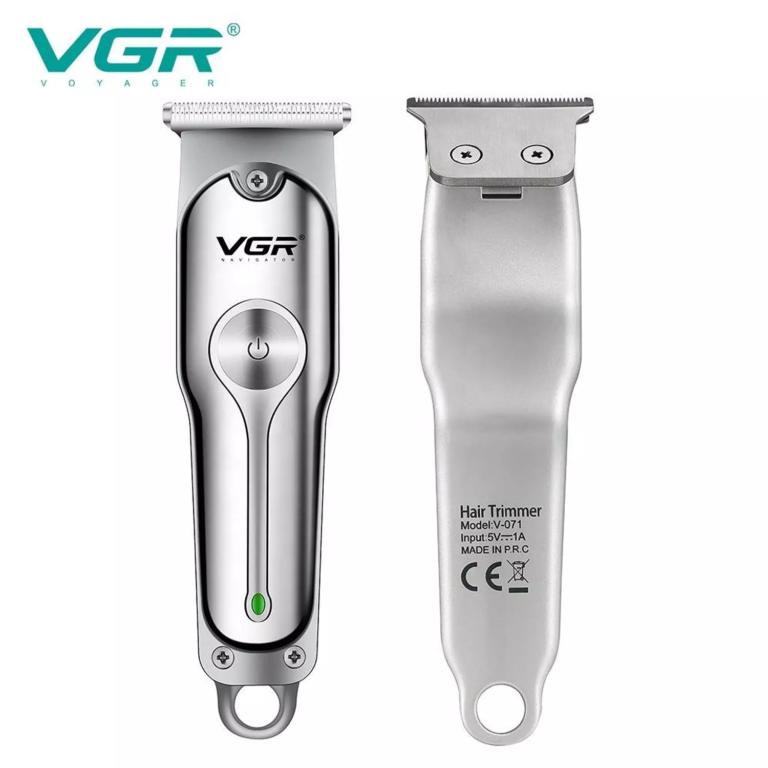 VGR V-071 Professional Cordless Hair Trimmer with Precision T-Blade 4