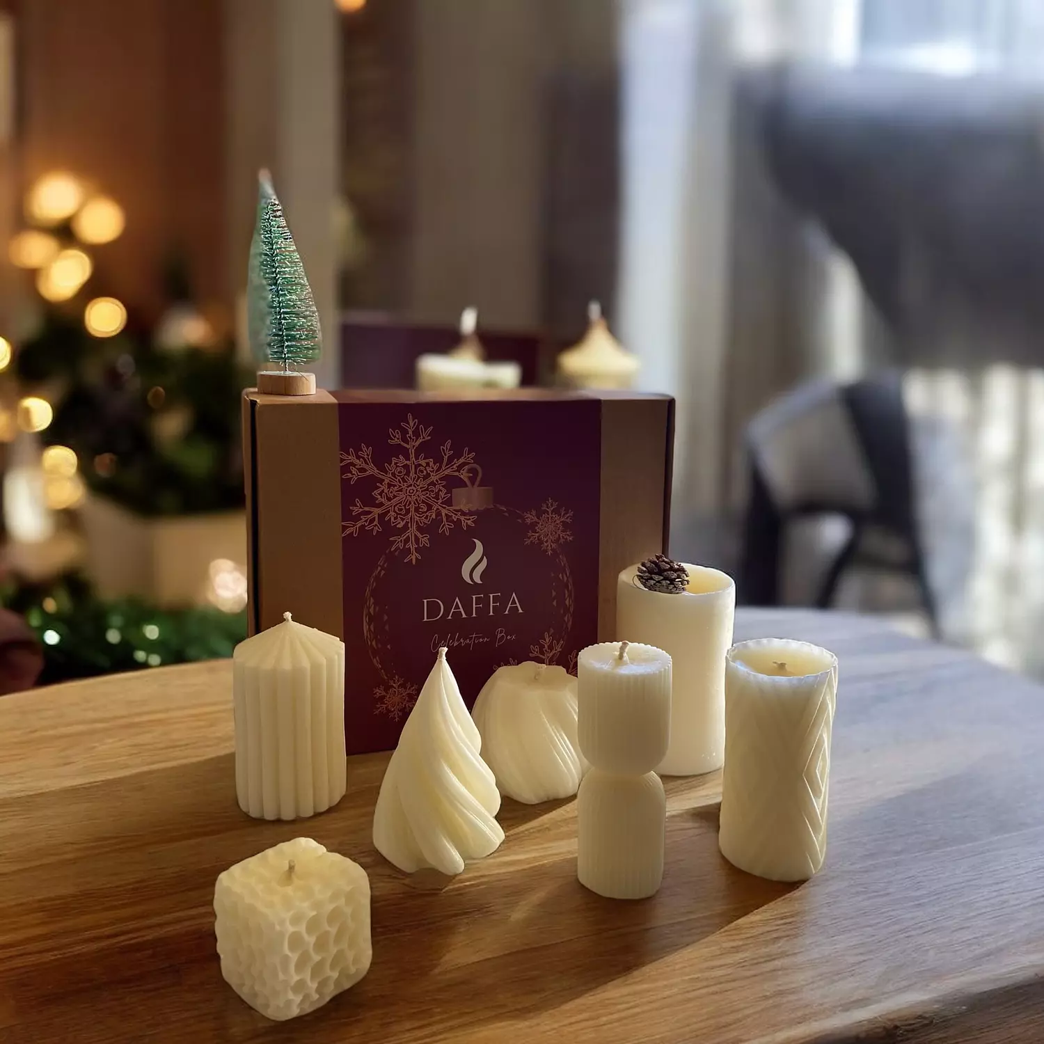 Daffa Christmas Pillar Gift Box 1