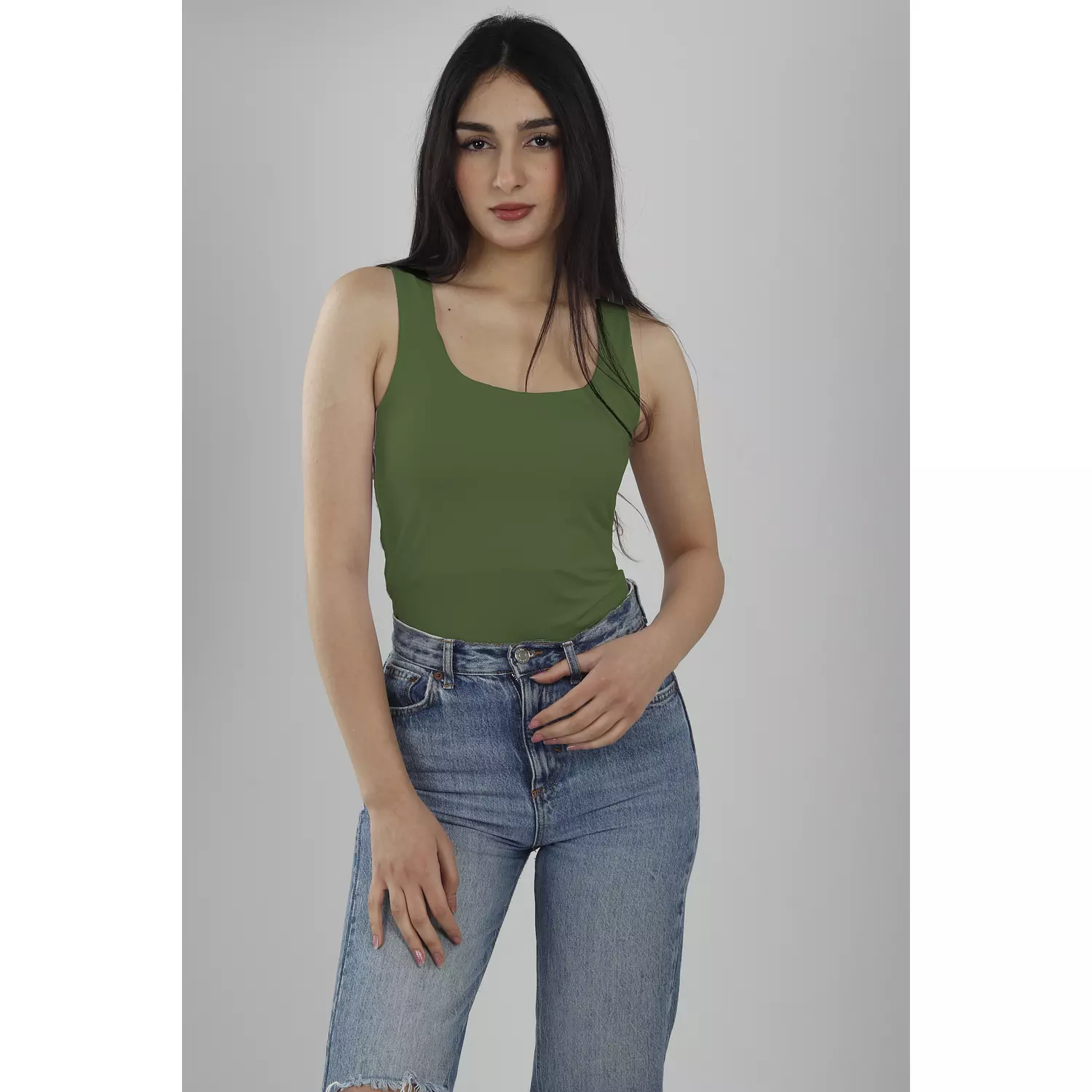 NEW-tank top double layered (70% cotton /30% polyester) 26