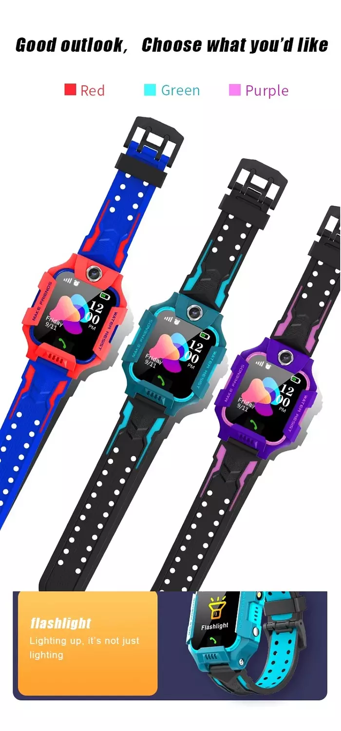 Z7PLUS Kids Smartwatch with GPS HD Screen Camera  7
