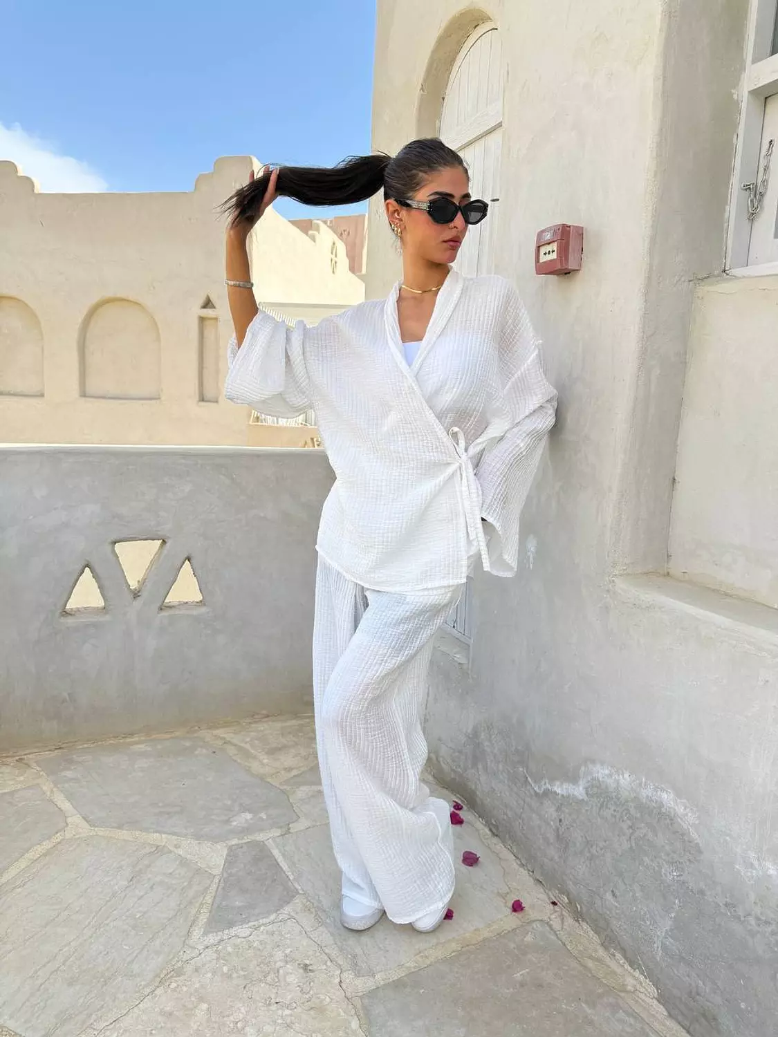 Plisse Co-Ord Set 12