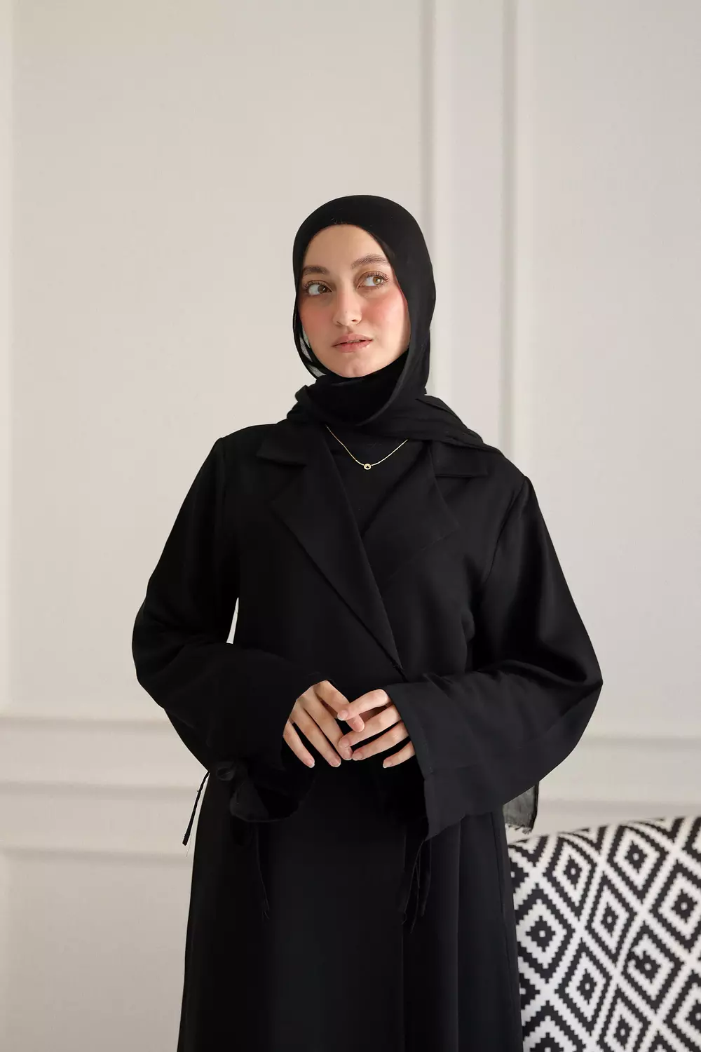 Lya open abaya 2