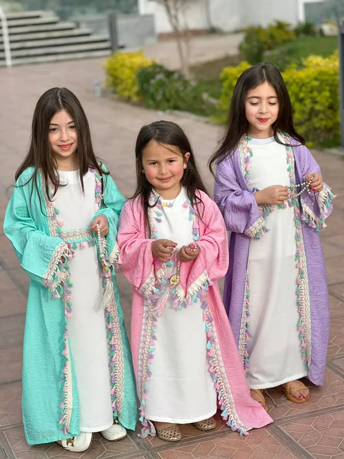 Ramdan Kaftan + Basic dress + Belt 9