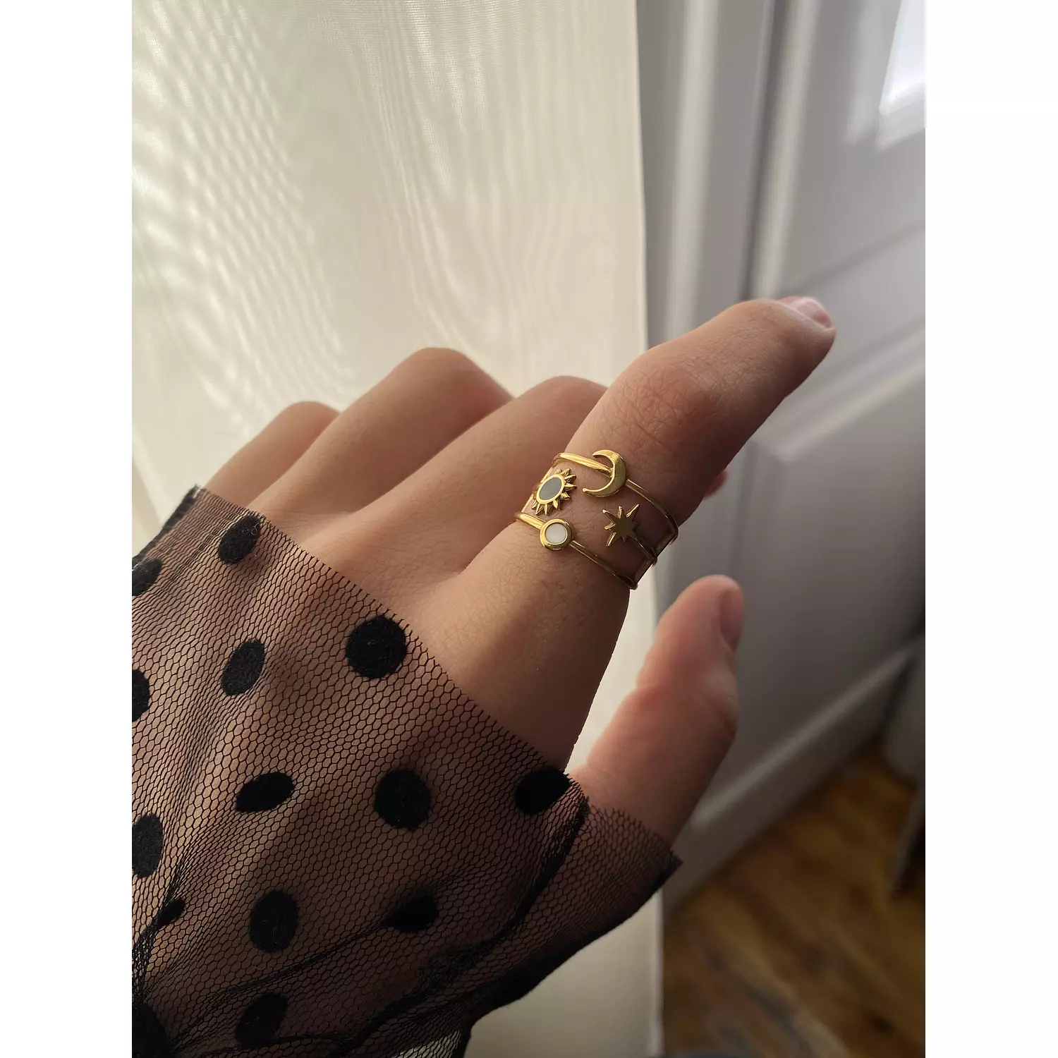 Sun & moon ring 1