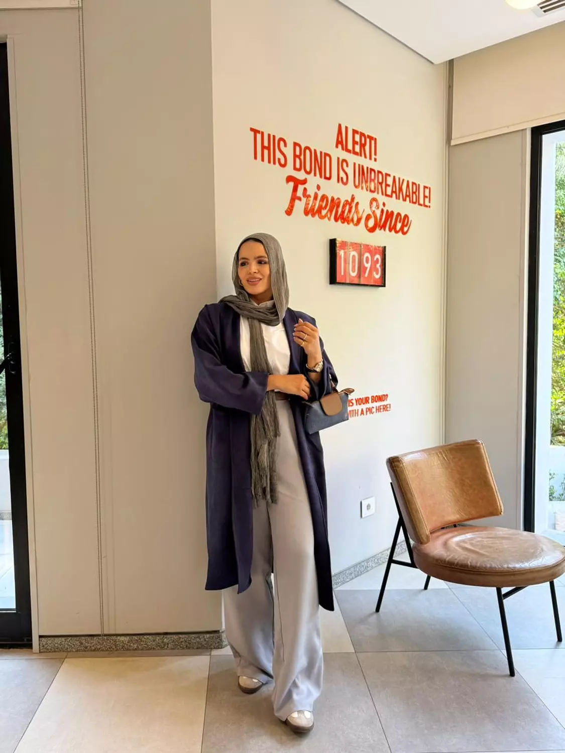 Long cardigan Navy 3