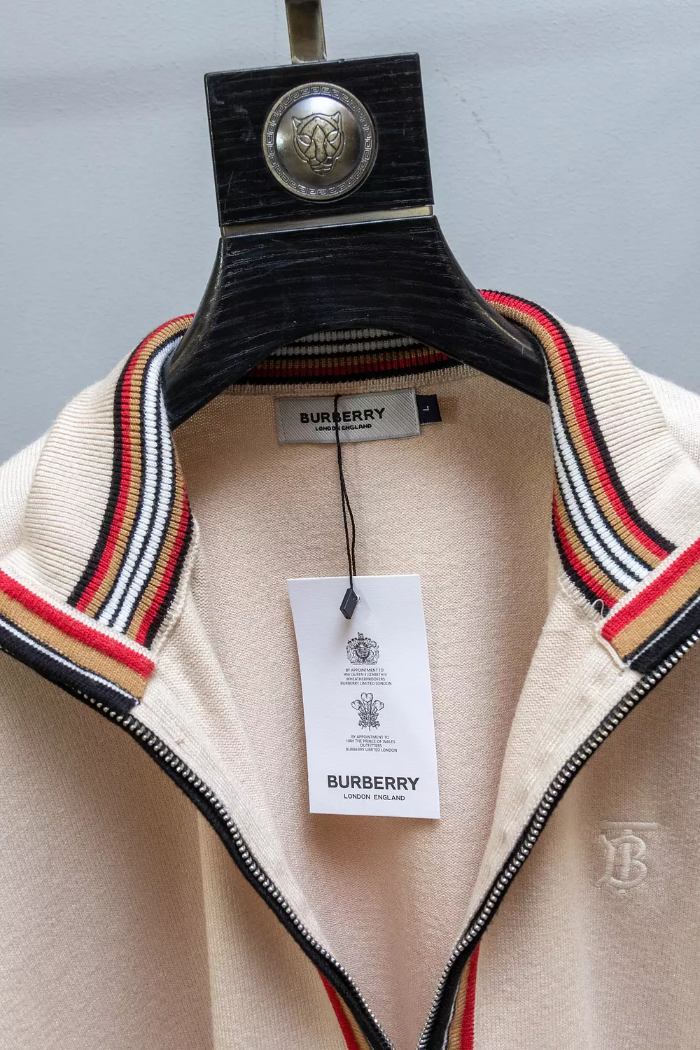 BURBERRY FULL ZIPPER PULLOVER / 1549 8