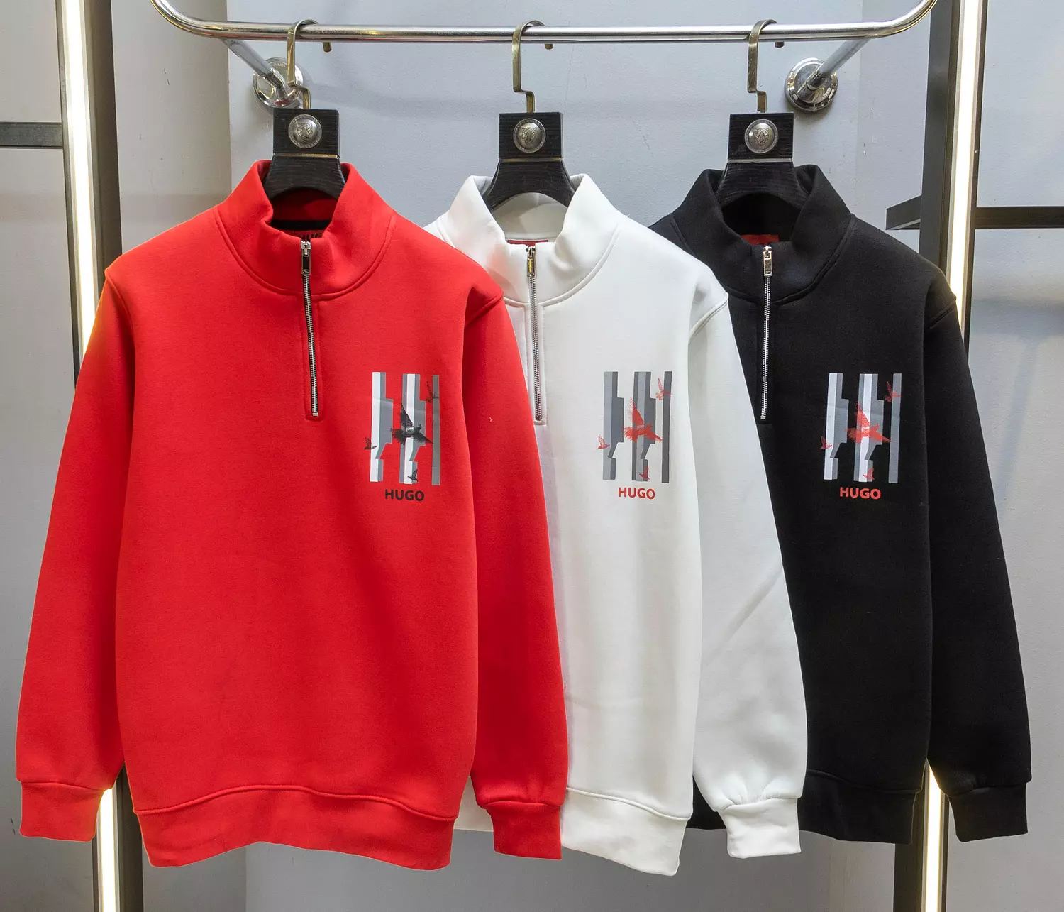 HUGO BOSS QUARTER ZIPPER  / 1551 15