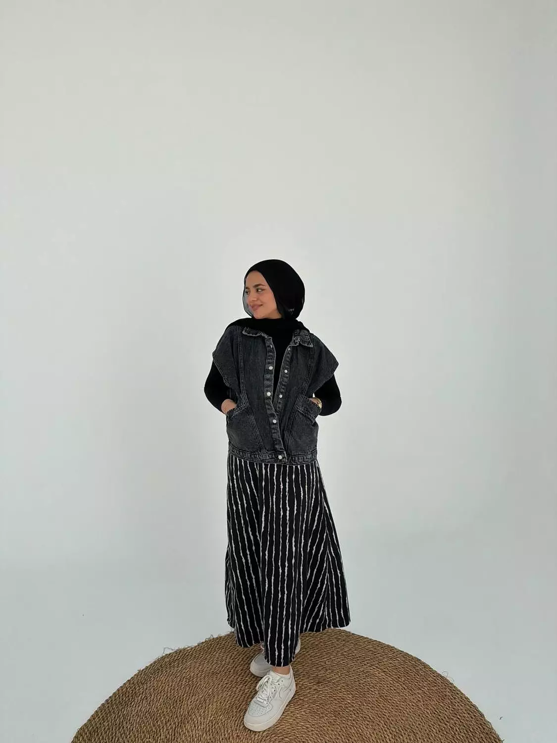 STRIPED SKIRT  image