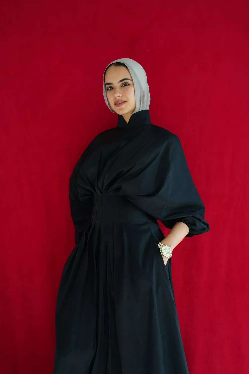 The glow dress black  hover image