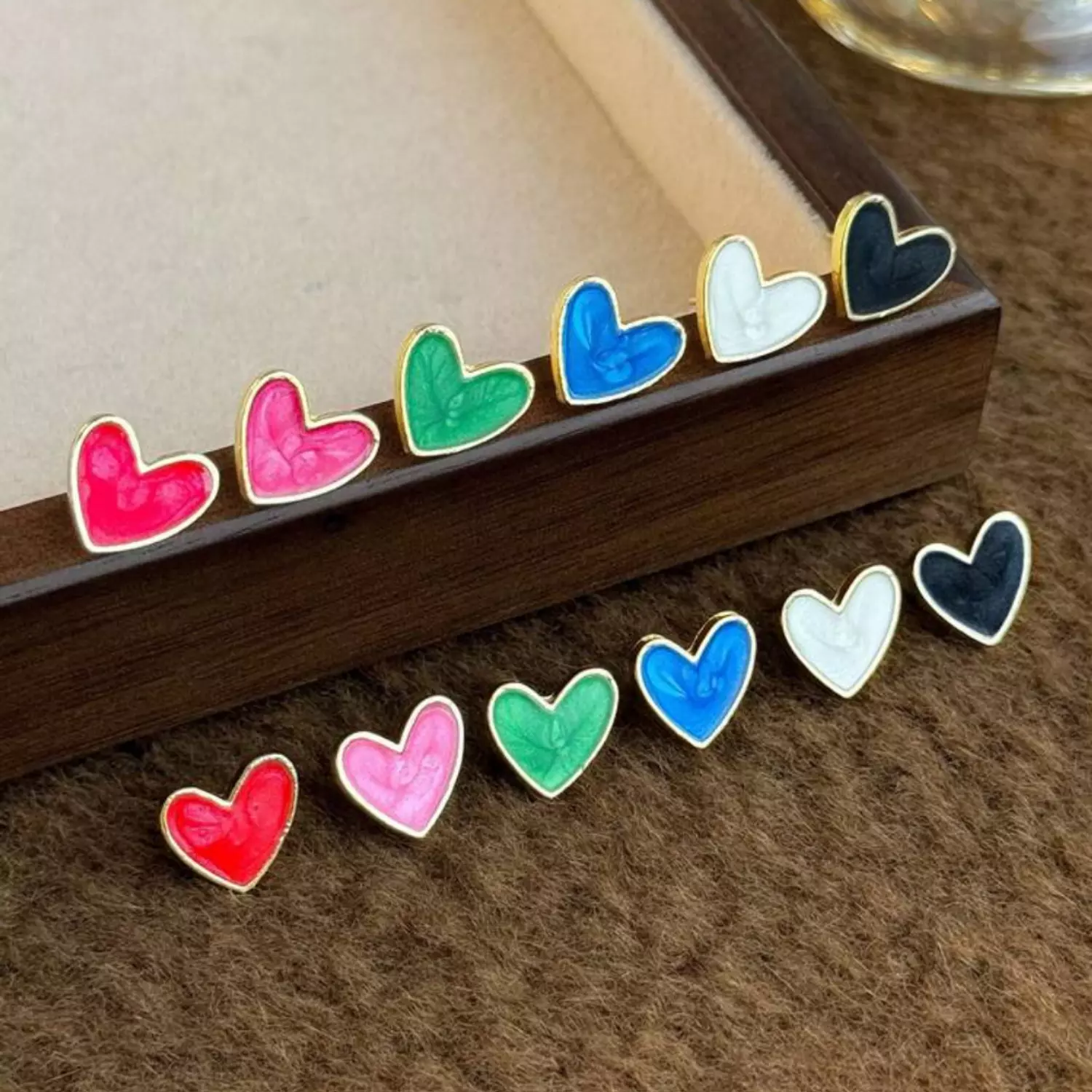 Pop Heart Stud Earrings 2