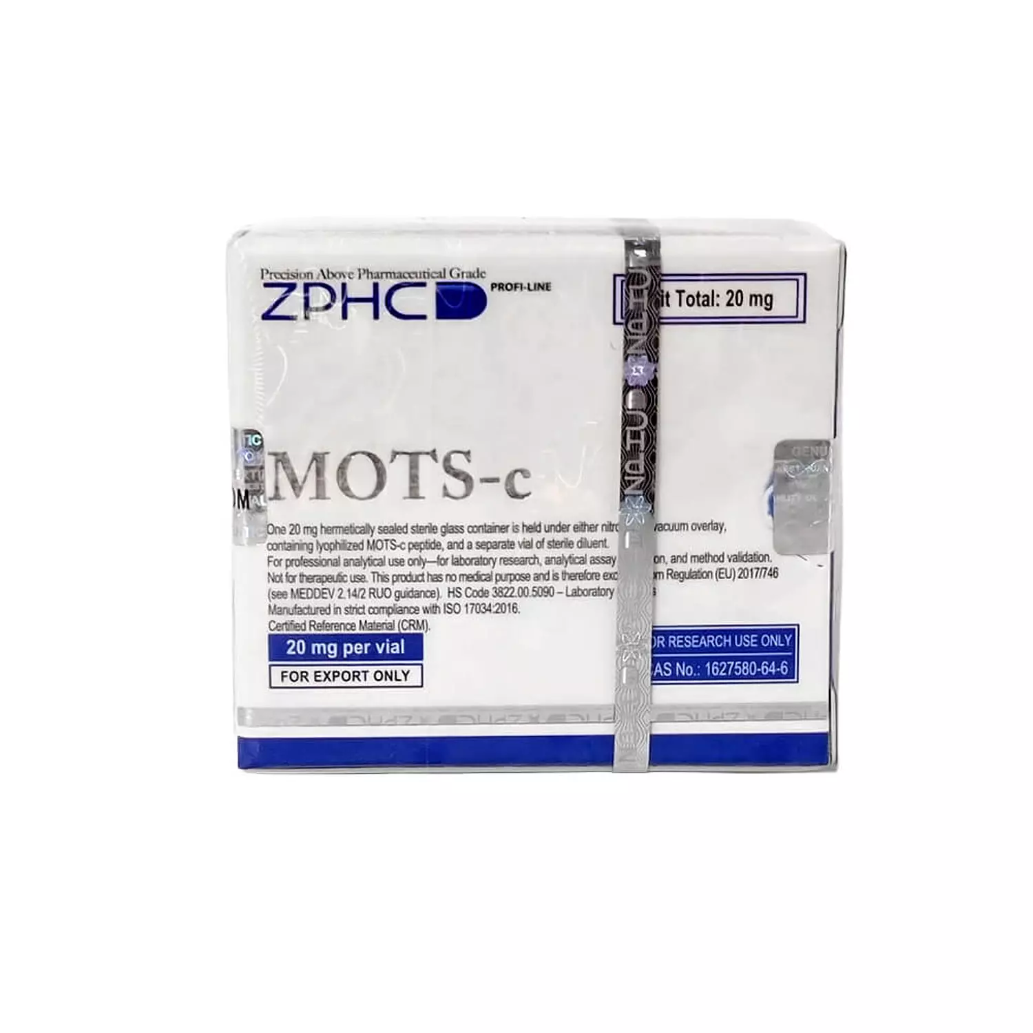 MOTS-C 20mg ZPHC Original | Advanced Peptide for Energy & Metabolic Support image
