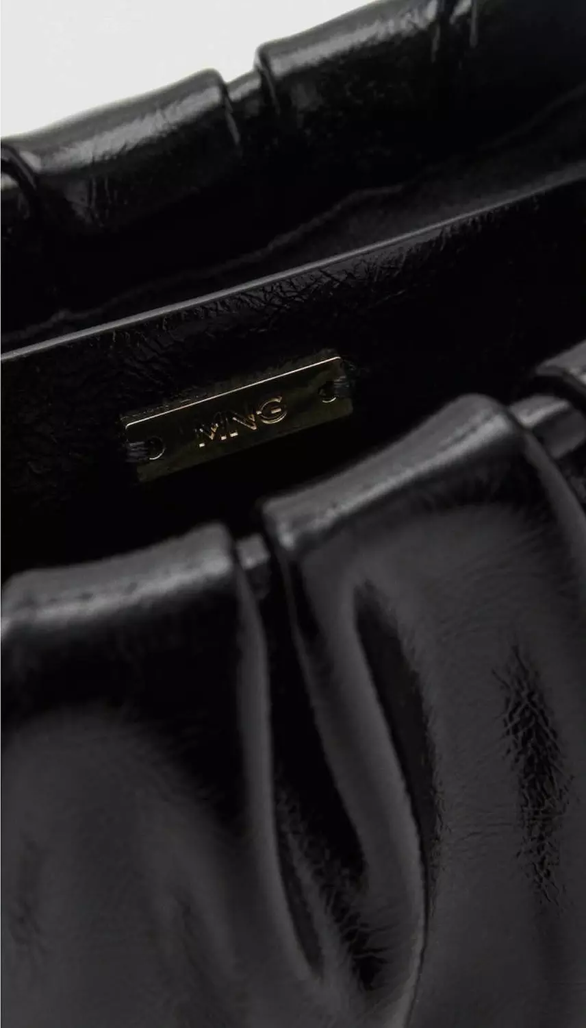 Mango  Crossbody Black Bag  3