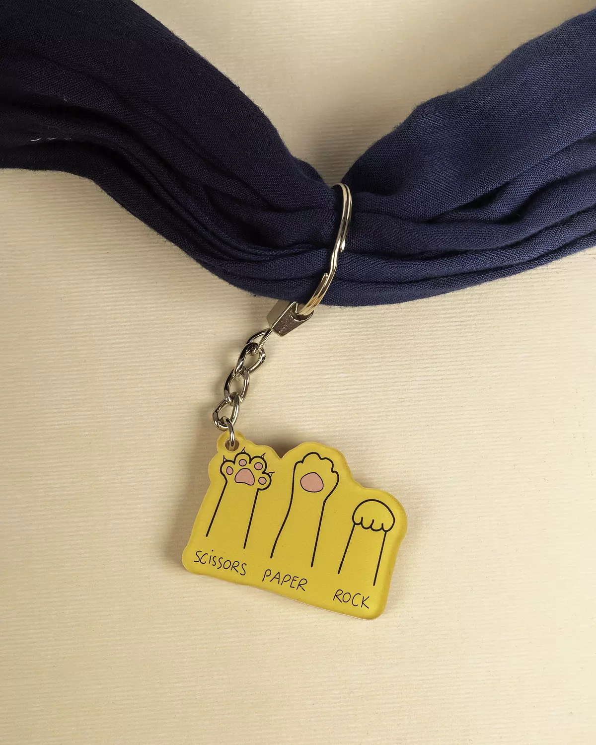 Cats acrylic keychain image