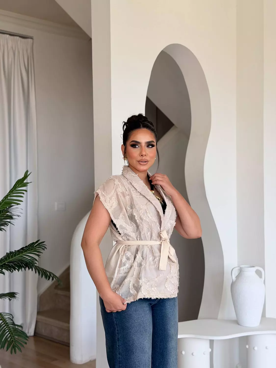 Solenne Belted Vest 4