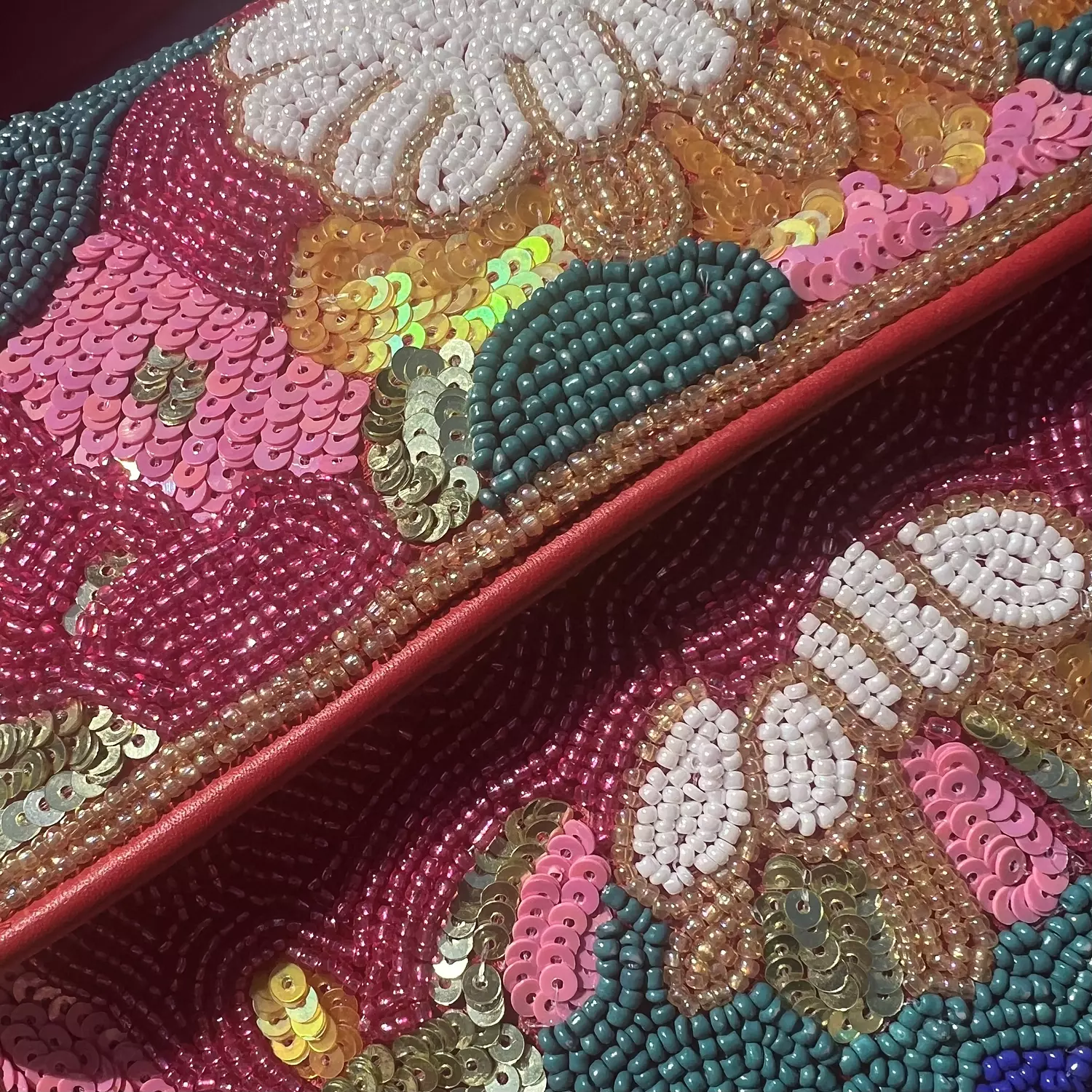 Full Bloom Beaded Shoulder bag  6