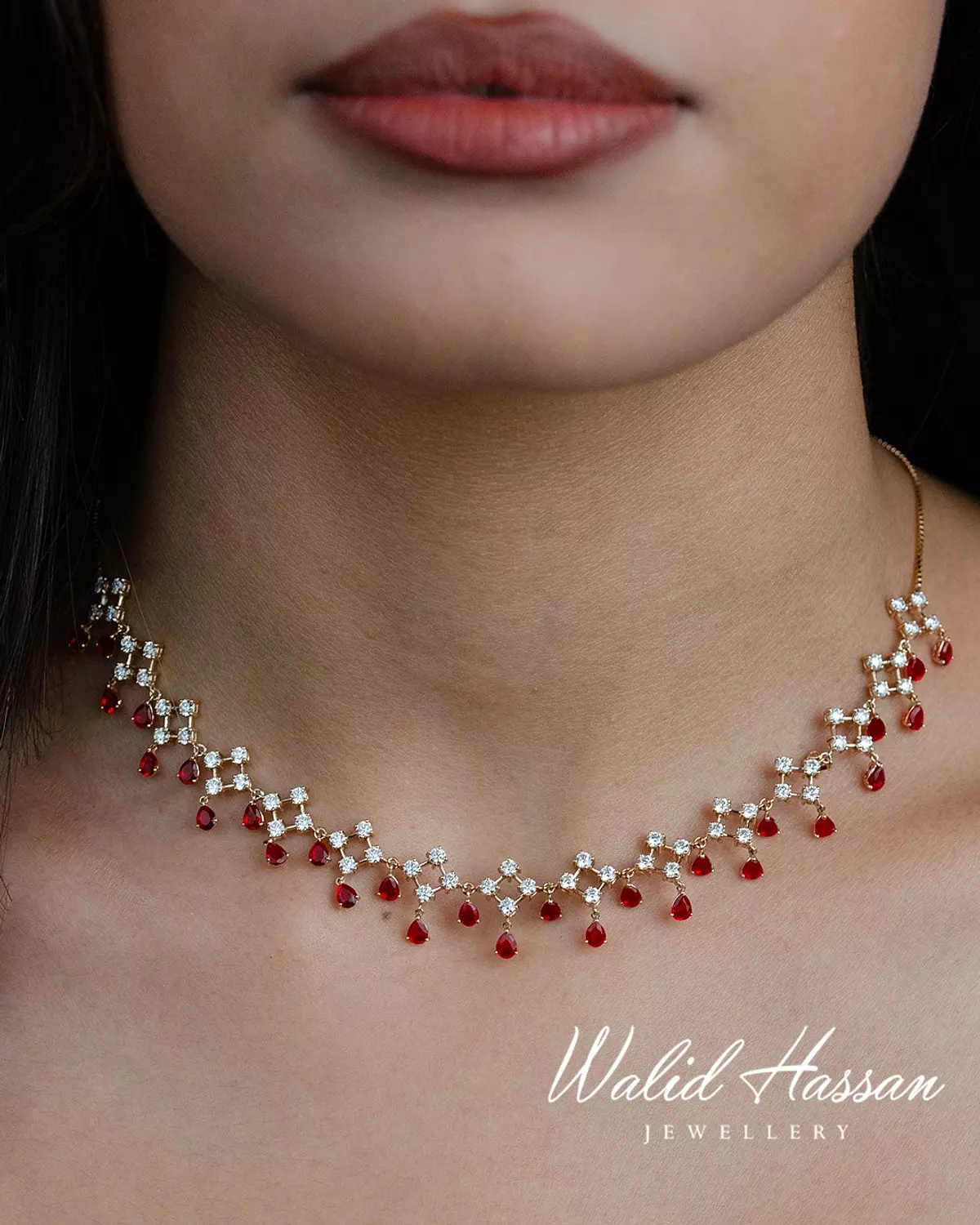 diamond choker 1322 image