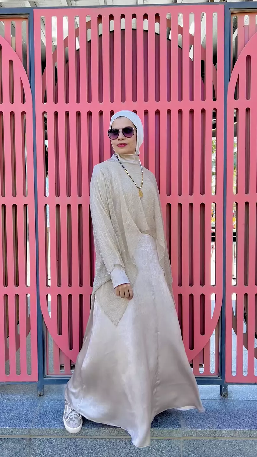 Beige dress hover image