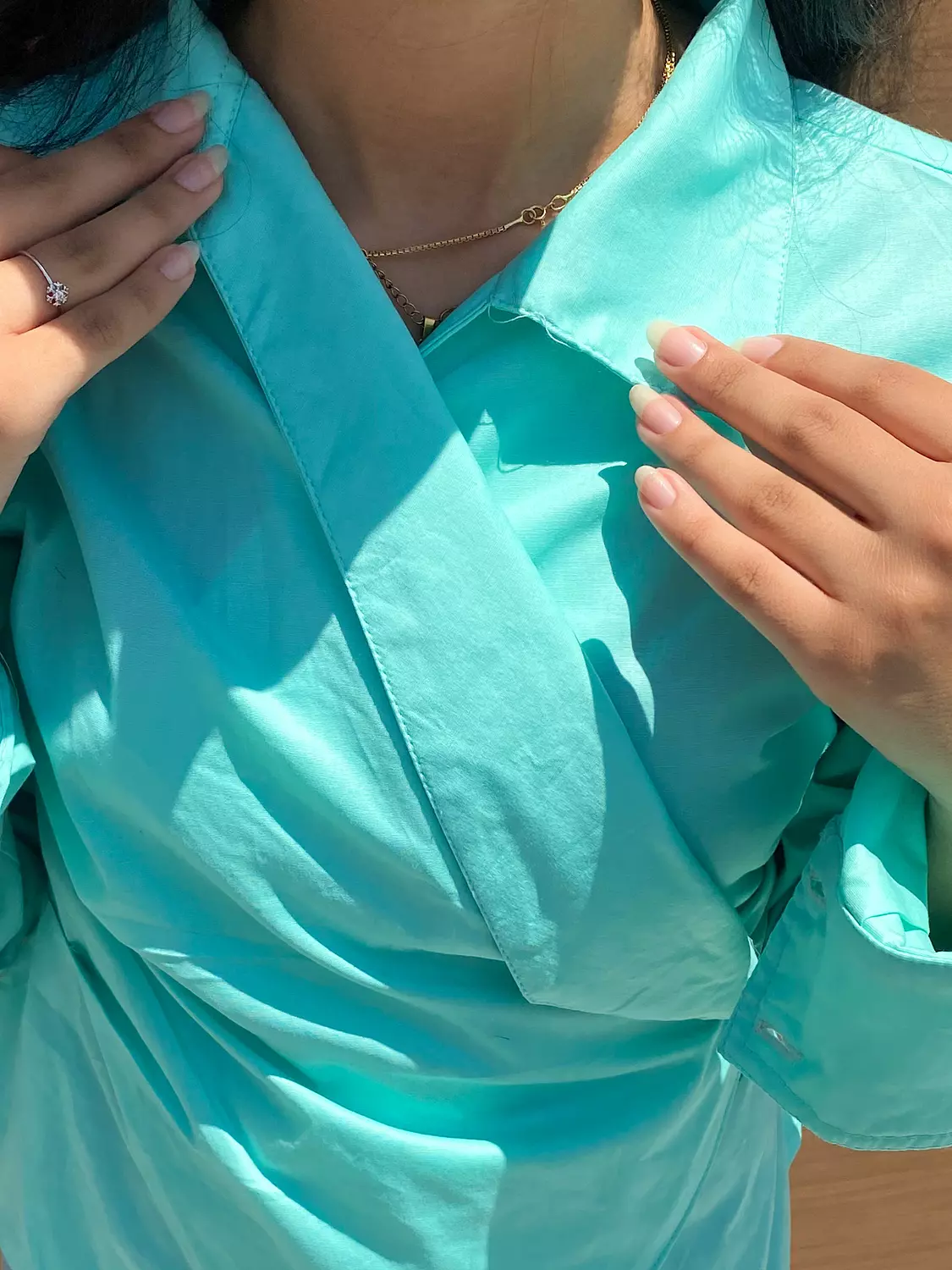 Veya Blouse Mint Green  7