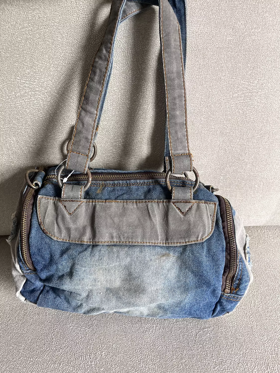 Authentic Denim diesel bag  2