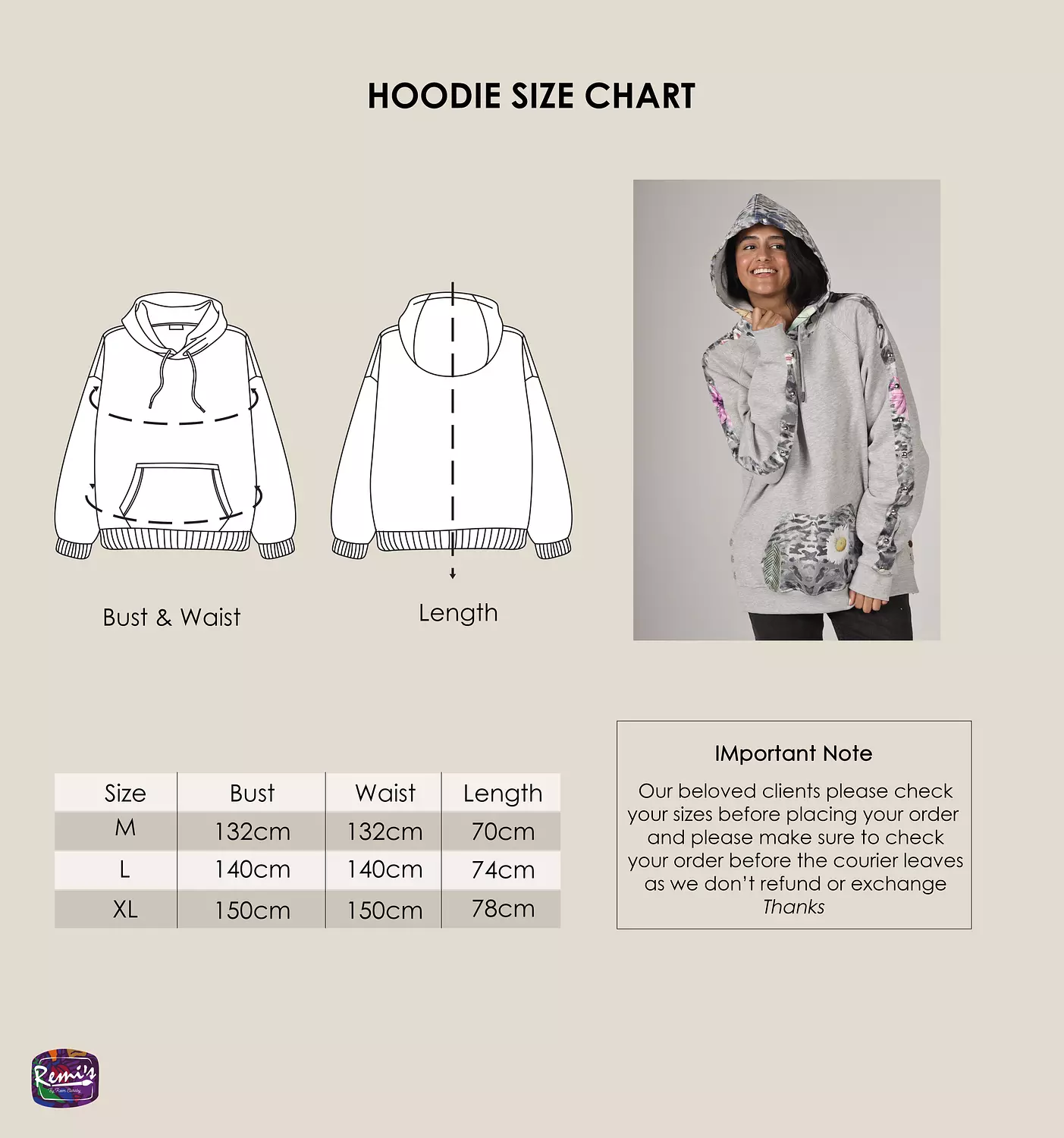 WILD 'IN GREY" HOODIE 13