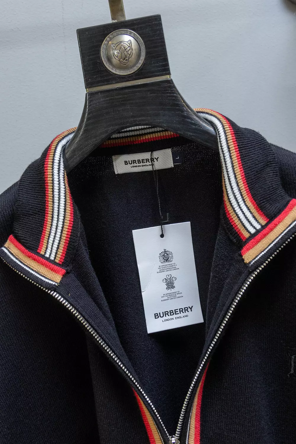 BURBERRY FULL ZIPPER PULLOVER / 1549 3
