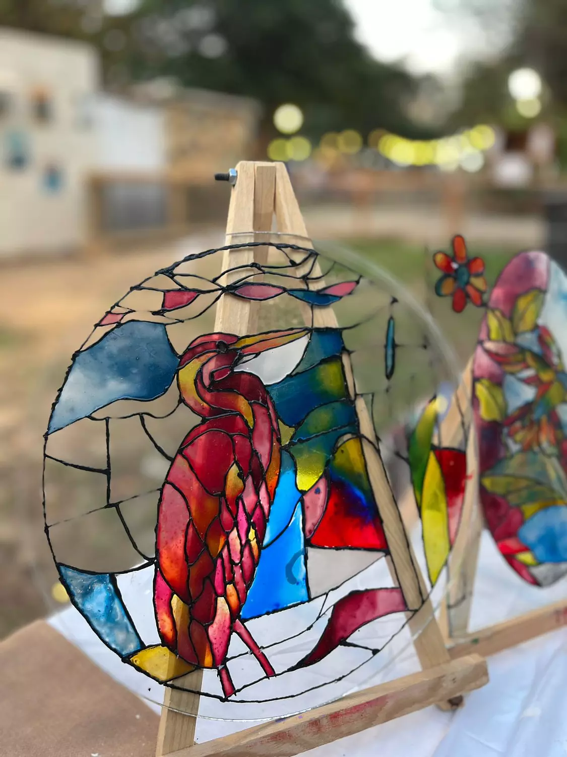 Glass painting workshop  1