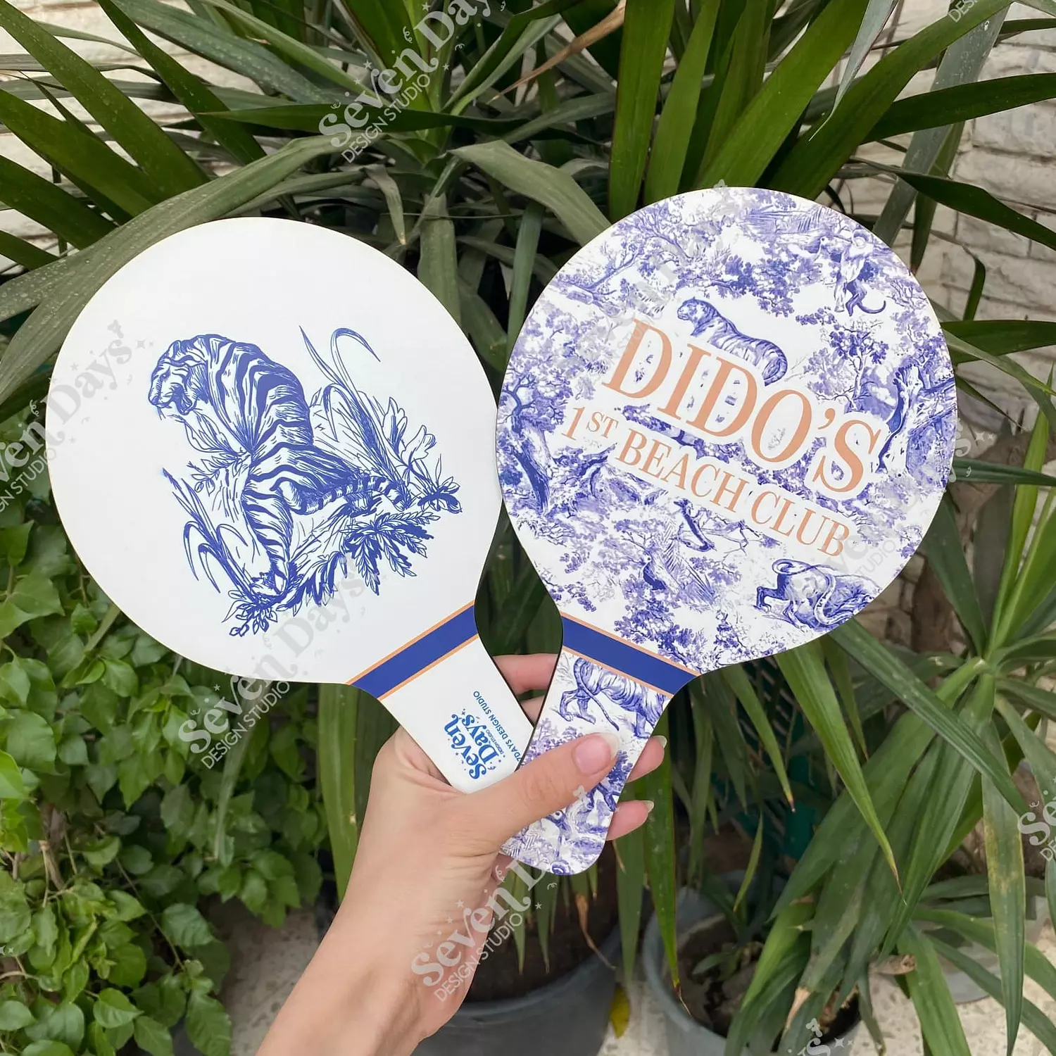Blue Animals Ping Pong  2