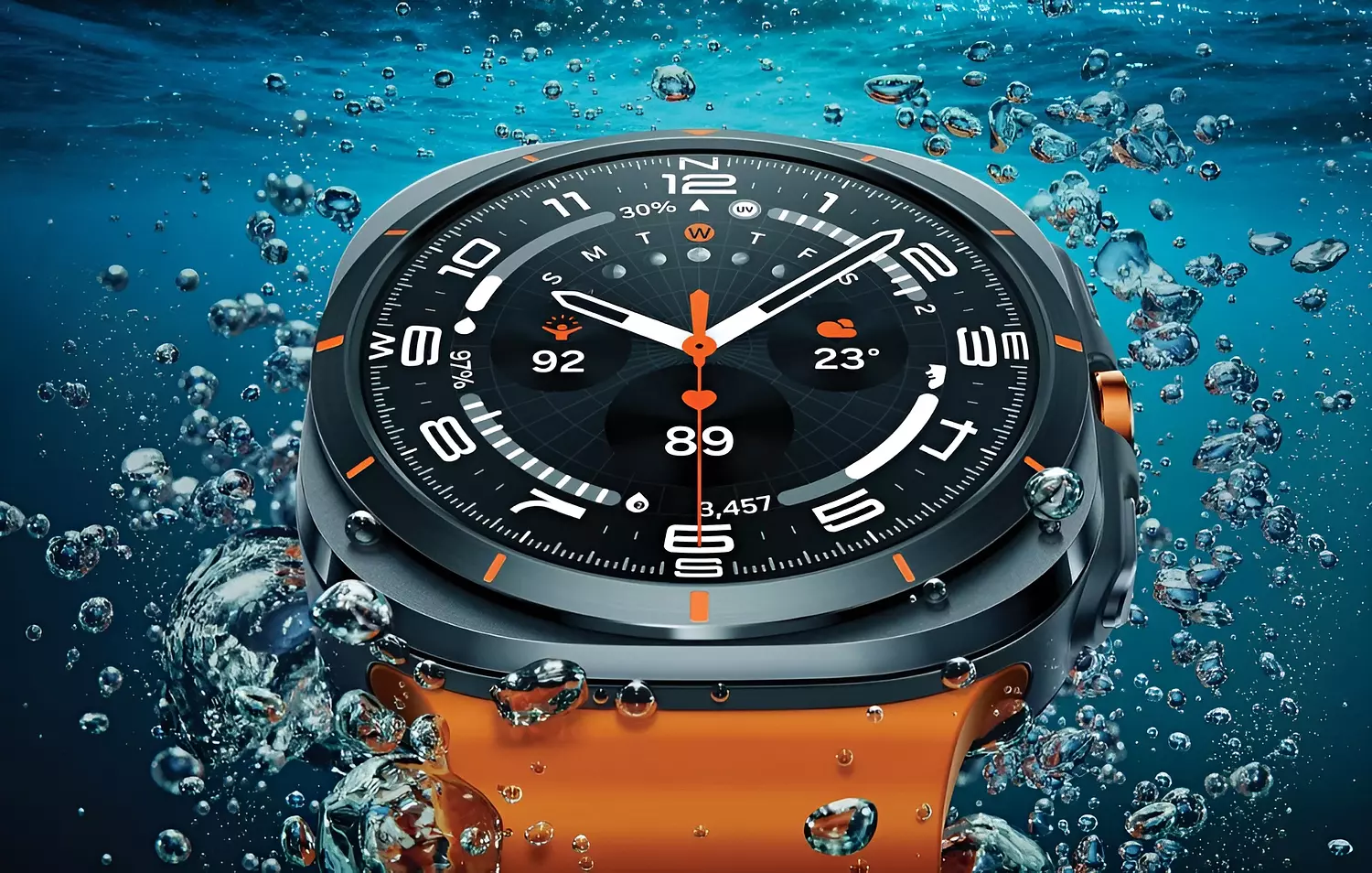 HainoTeko-1 Smart watch, AMOLED Display, Water Resistant, 3 Interchangeable Straps 4