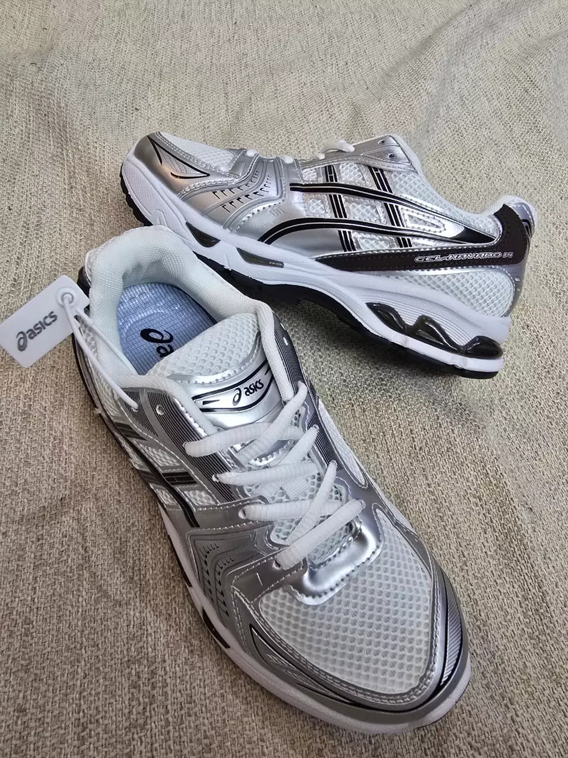 ASICS Gel-Kayno 14 In White&Brown hover image