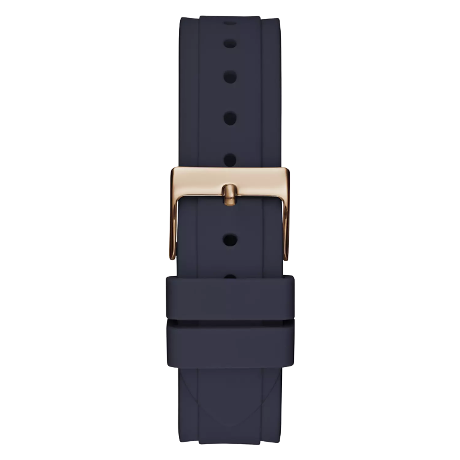 Guess GW0484L2 Watch For Ladies Case Color Rose Gold - Round Shape Silicone Strap 6