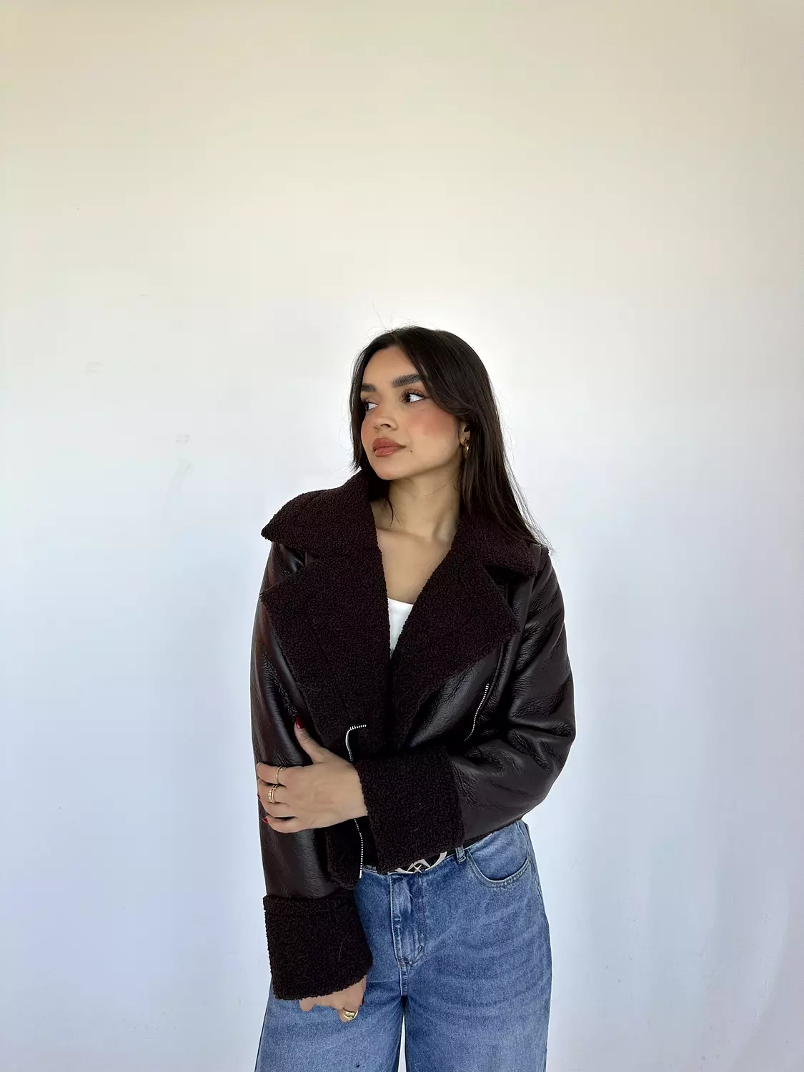 Teddy Leather Jacket 11