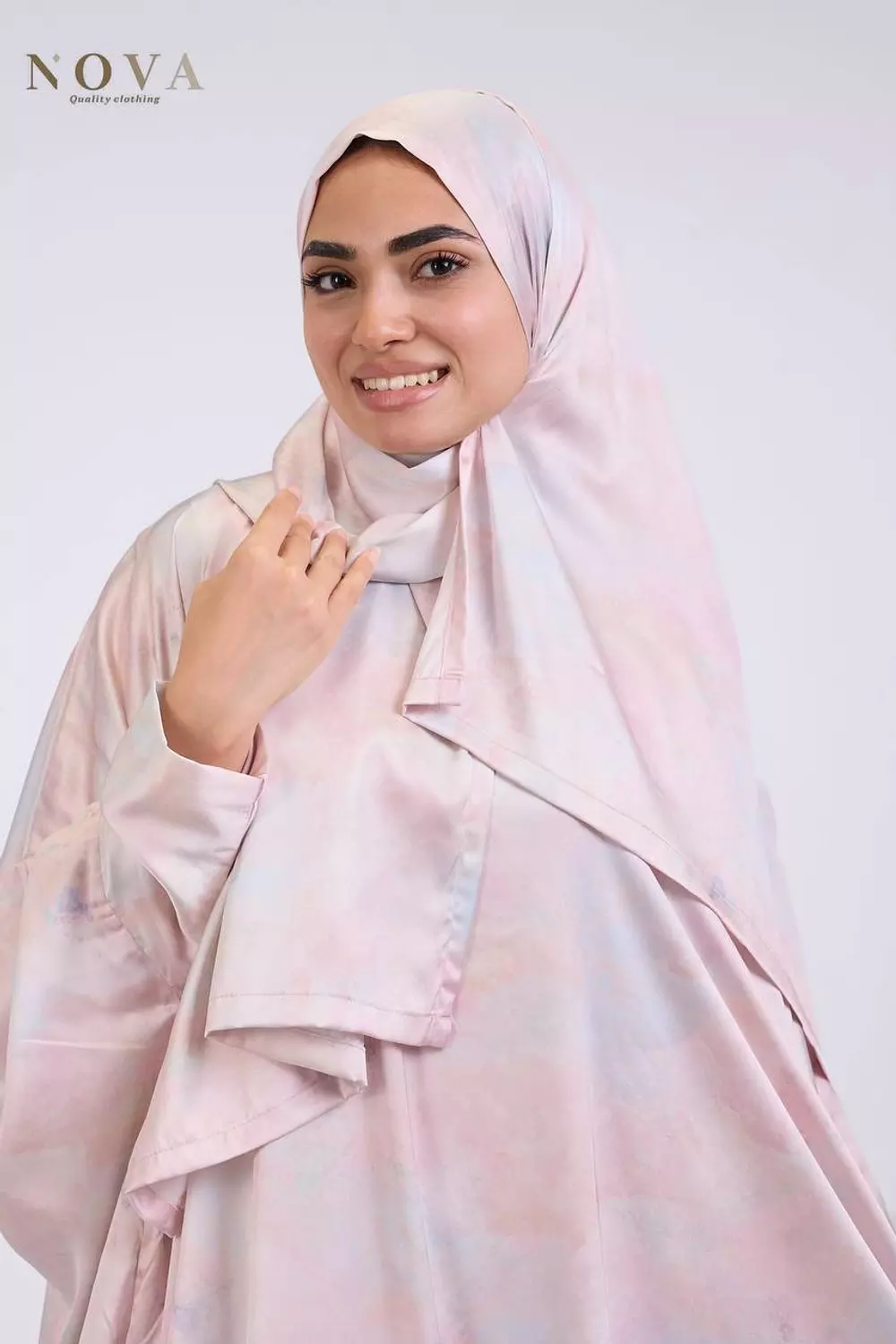 Pastel butterfly satin 1