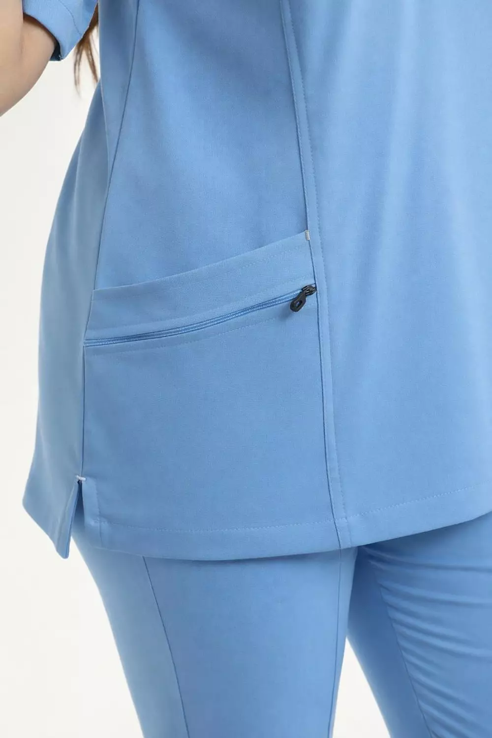 Sky Blue New Flexi Scrub 7