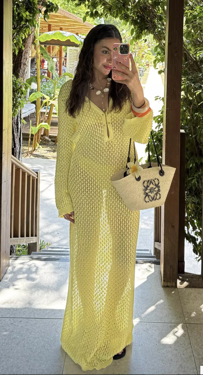 Crochet Pin Beach Dress 7
