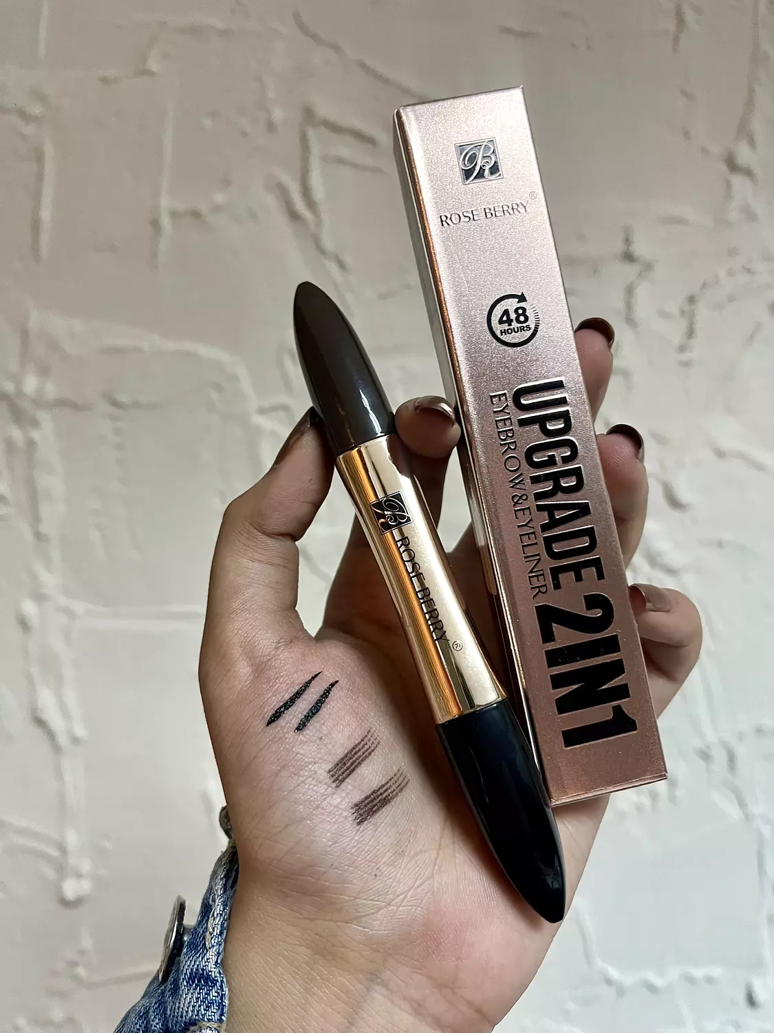 Eyeliner &Eyebrow Roseberry  2