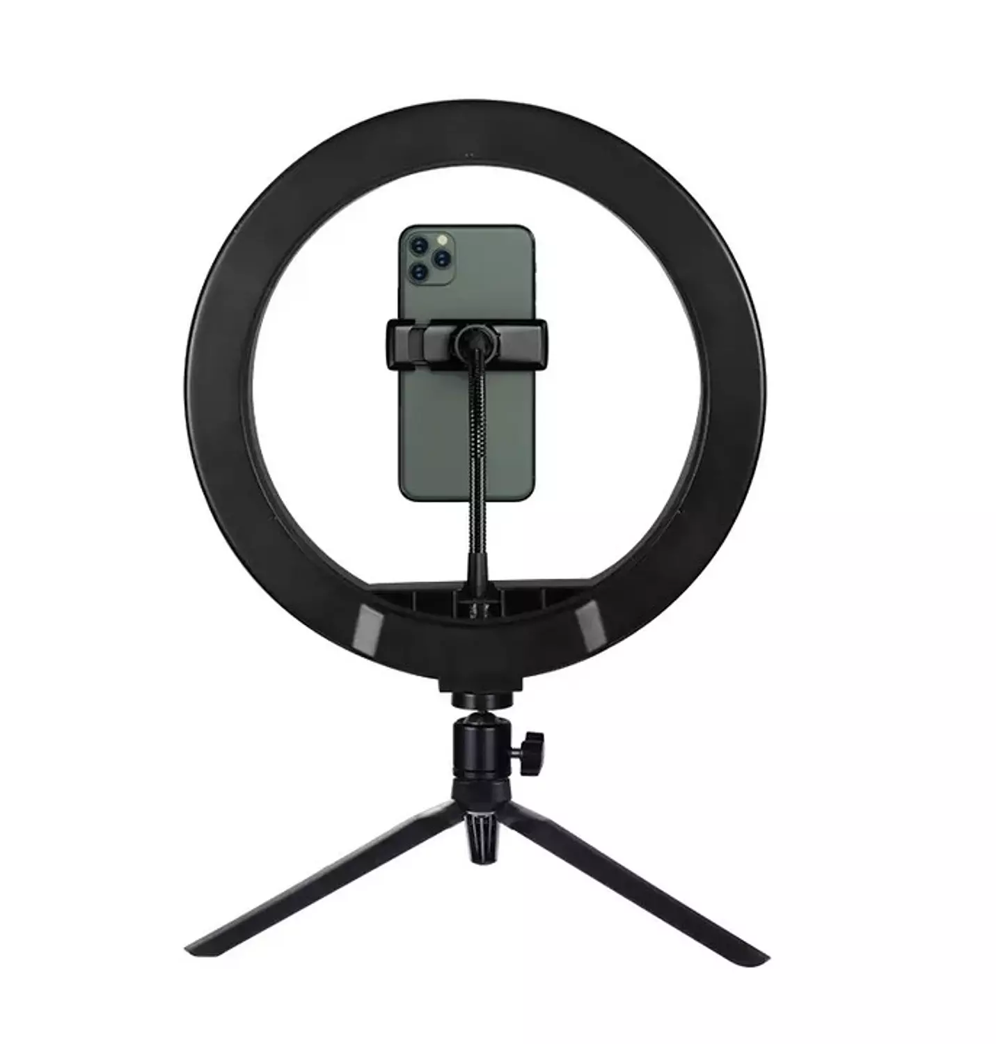 MJ45 RGB LED Soft Ring Light with Stepless Dimming and 360° Rotation 11