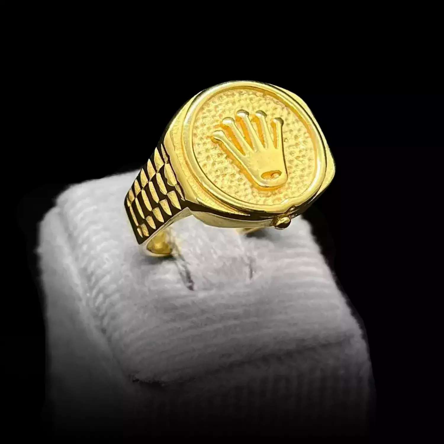 Gold Rolex Ring image