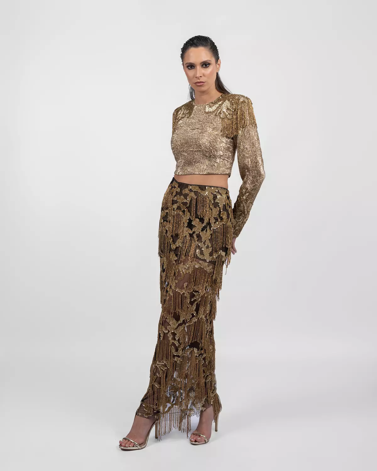 Majestic Golden Fringes Set 3