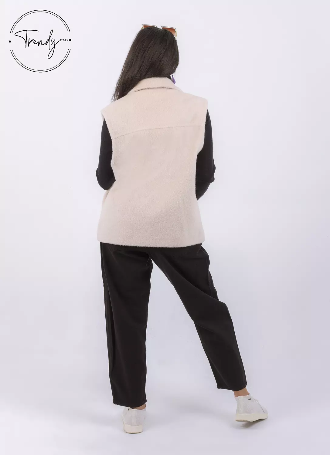 Half Turtleneck Vest 2