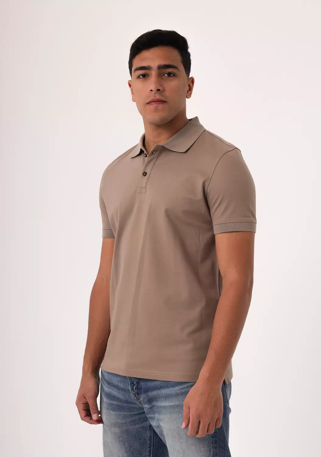 Brownish Beige Polo Shirt 2