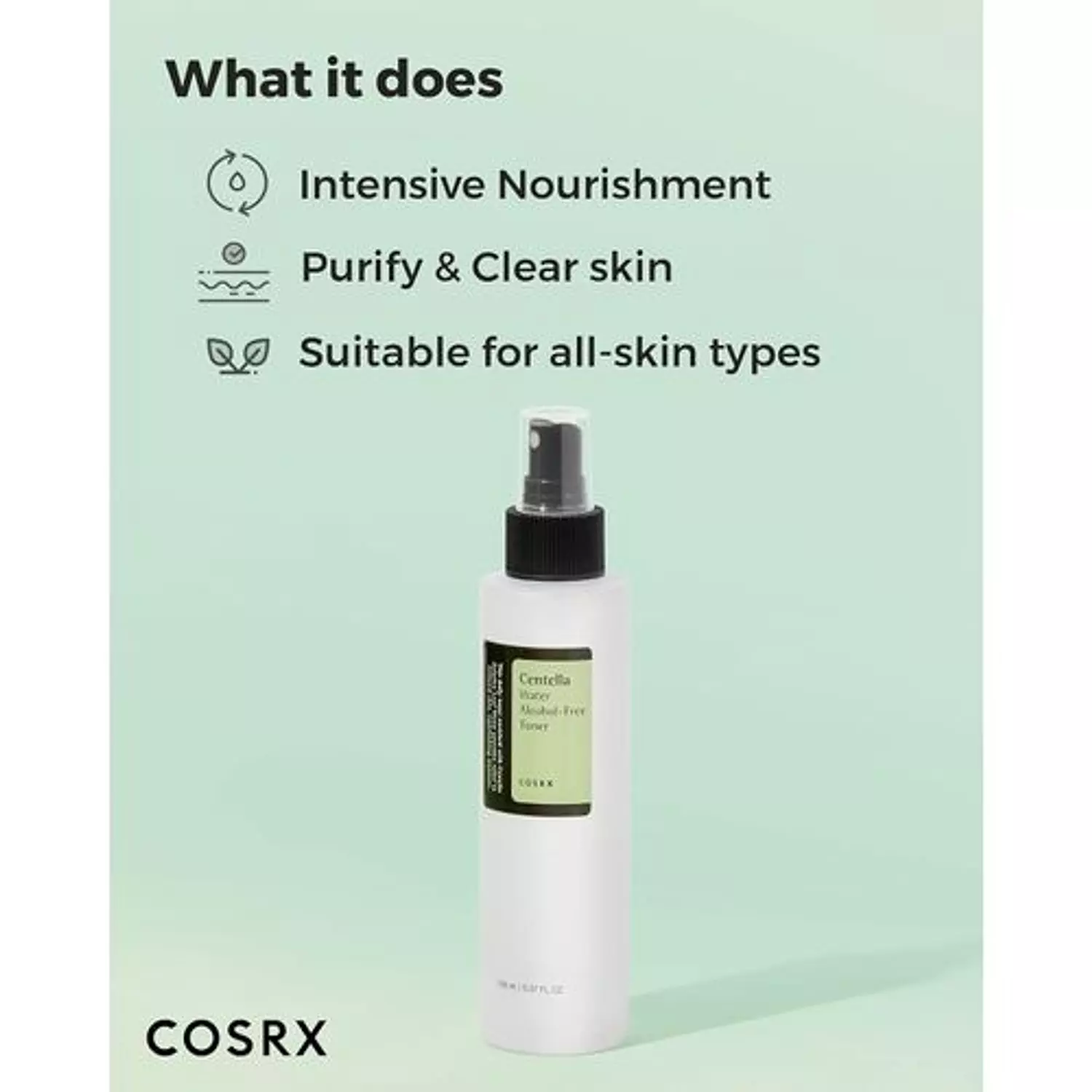 COSRX Centella Water Alcohol-free Toner 150ml 1